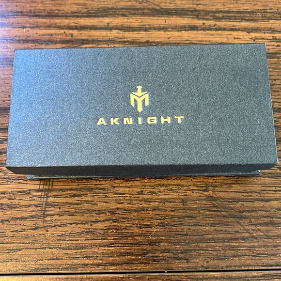 AKNIGHT AK-317 Men’s watch. All Solid stainless steel. water resistant 30M. Box - Picture 3 of 5
